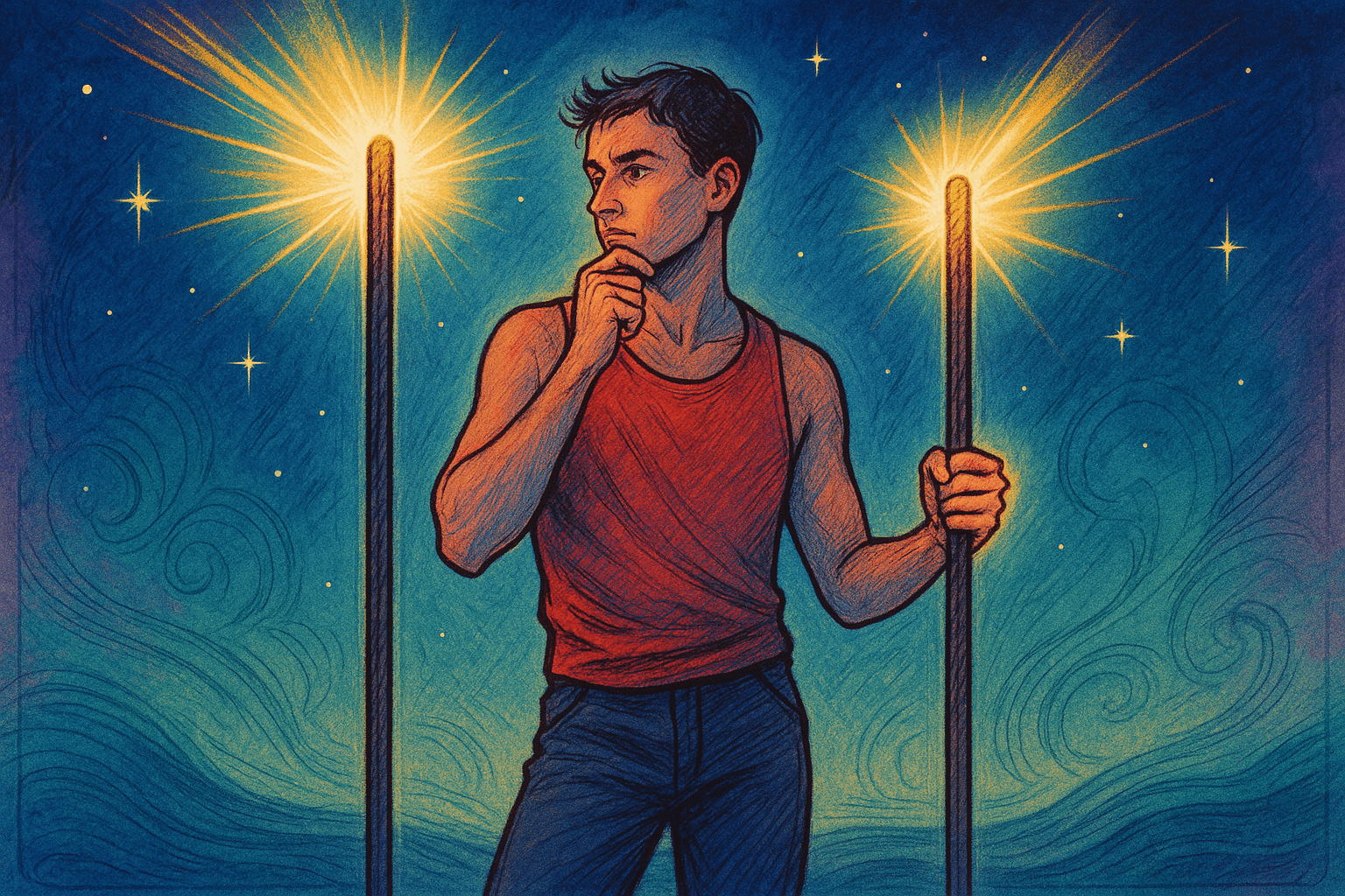 two of wands